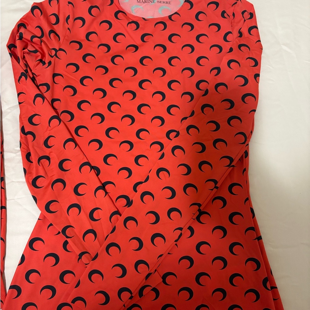 Marine Serre Red and Black Crescent Moon Ensemble - Picture 2 of 3